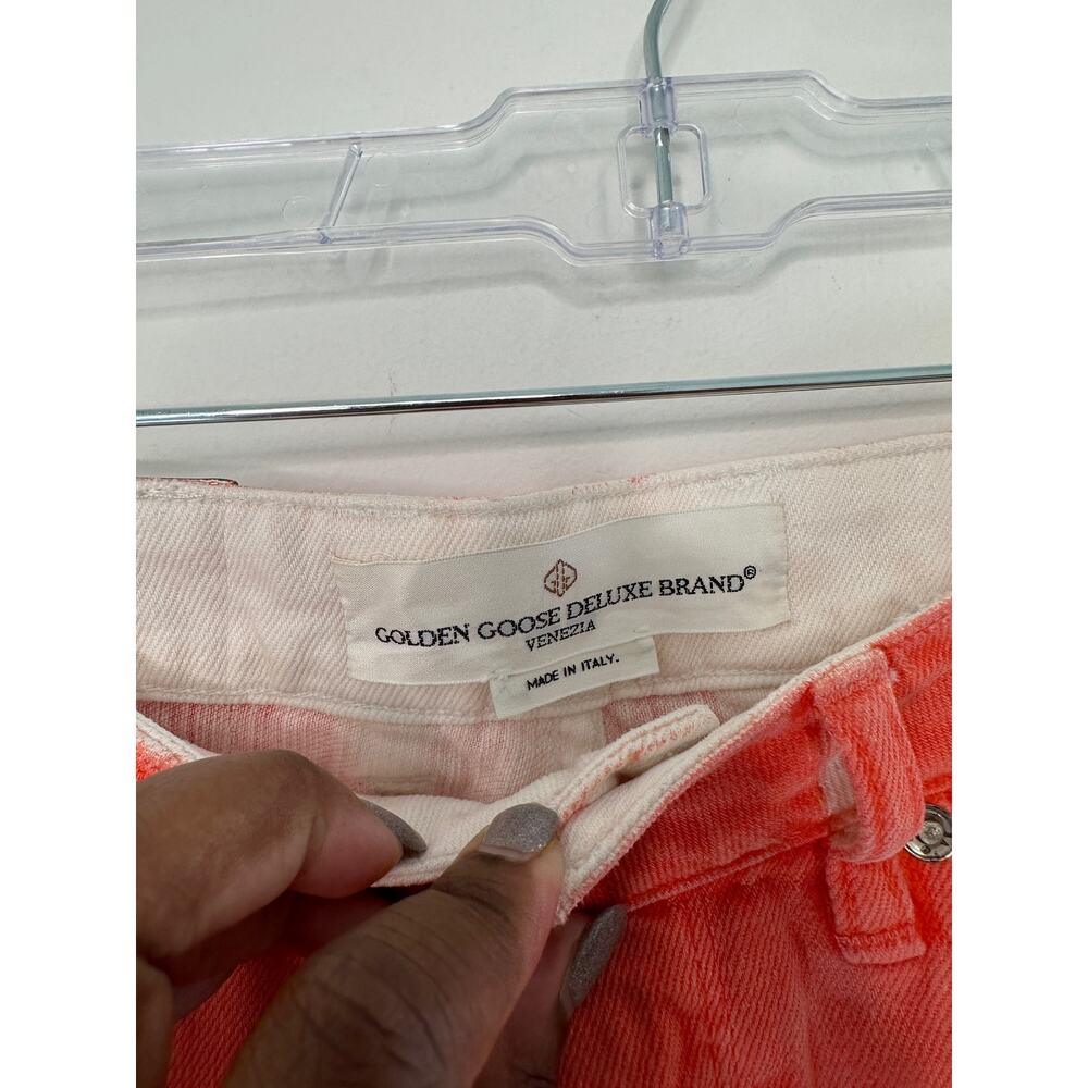 Golden Goose Deluxe Brand Coral Cotton Skinny Leg Jeans Size 25 - Picture 3 of 16